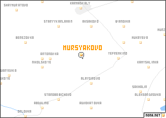 map of Mursyakovo