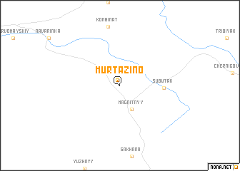 map of Murtazino