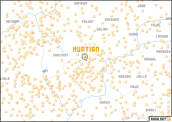 map of Mūrtiān