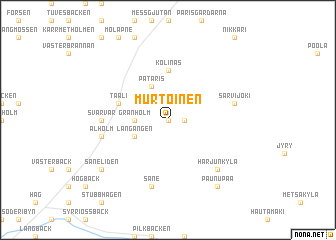 map of Murtoinen