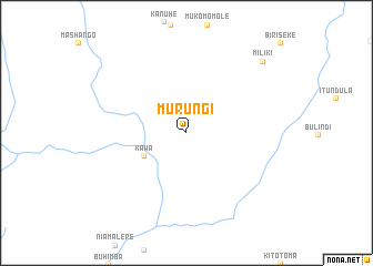 map of Murungi