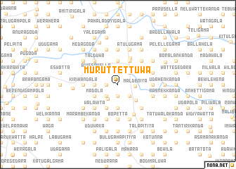 map of Muruttettuwa
