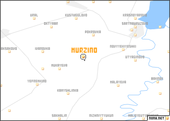 map of Murzino