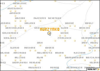 map of Murzynko