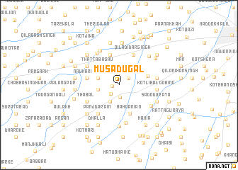map of Mūsa Dūgal