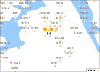 map of Musaka