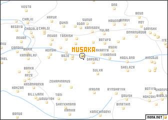 map of Mūsaka