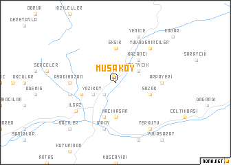 map of Musaköy