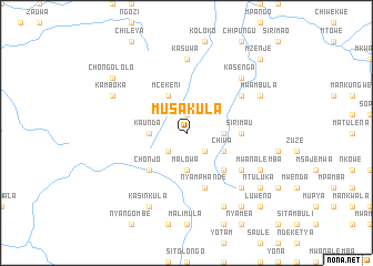 map of Musakula