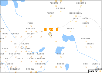 map of Musalo