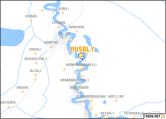 map of Musaly