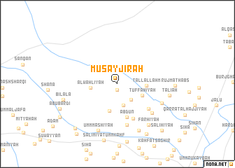map of Musayjirah
