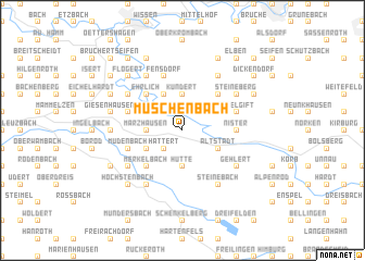 map of Müschenbach