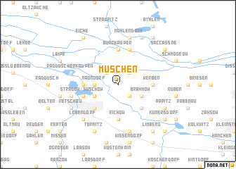 map of Müschen