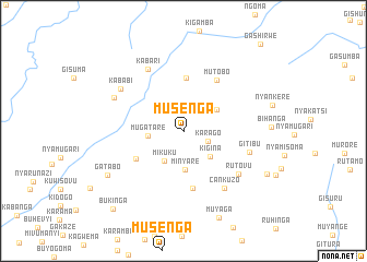 map of Musenga