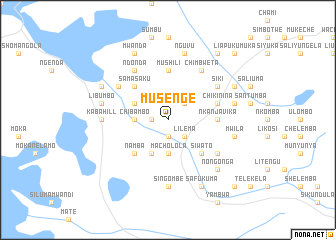 map of Musenge
