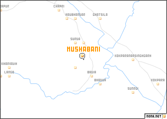 map of Mushābani