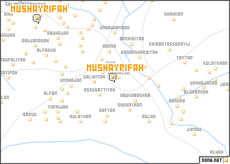 map of Mushayrifah