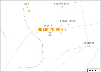 map of Mushayrifah