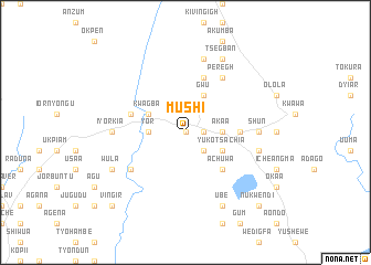 map of Mushi