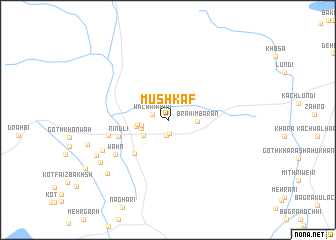 map of Mushkāf