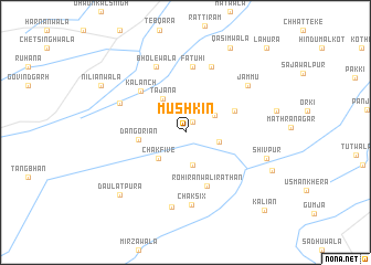 map of Mushkin