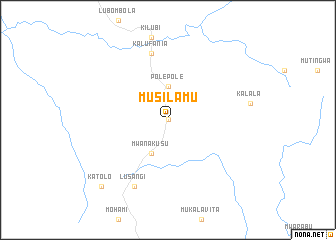 map of Musilamu