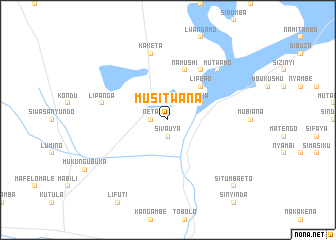 map of Musitwana