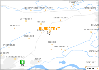 map of Muskatnyy