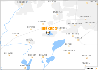 map of Muskego