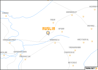 map of Müslim