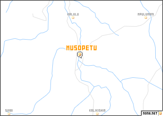 map of Musopetu