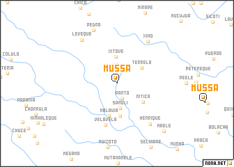 map of Mussa