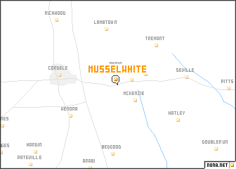 map of Musselwhite