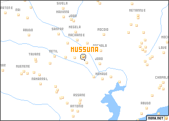 map of Mussuna