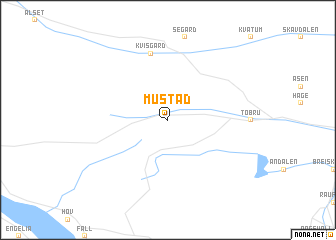 map of Mustad