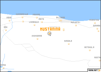 map of Mustanina