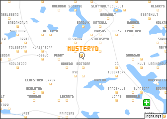 map of Musteryd