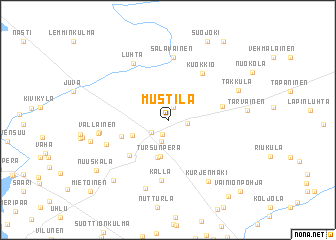 map of Mustila