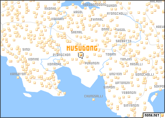 map of Musu-dong