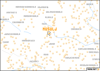 map of Musulj