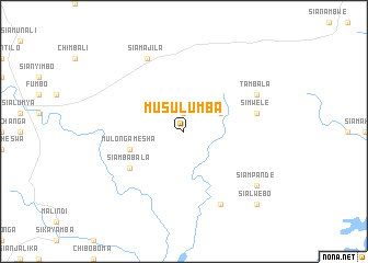 map of Musulumba