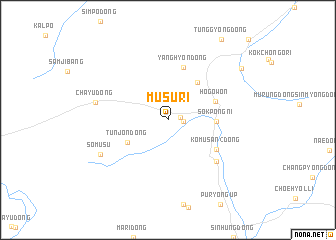 map of Musu-ri