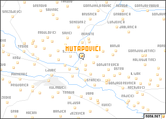 map of Mutapovići