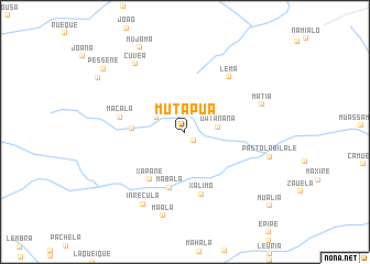 map of Mutapua