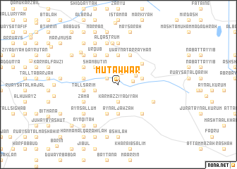 map of Mutawwar