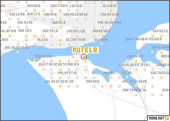 map of Mutela