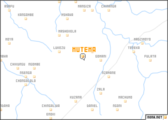 map of Mutema