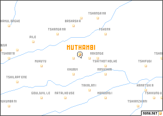 map of Muthambi