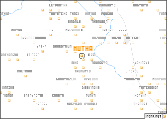 map of Mutha